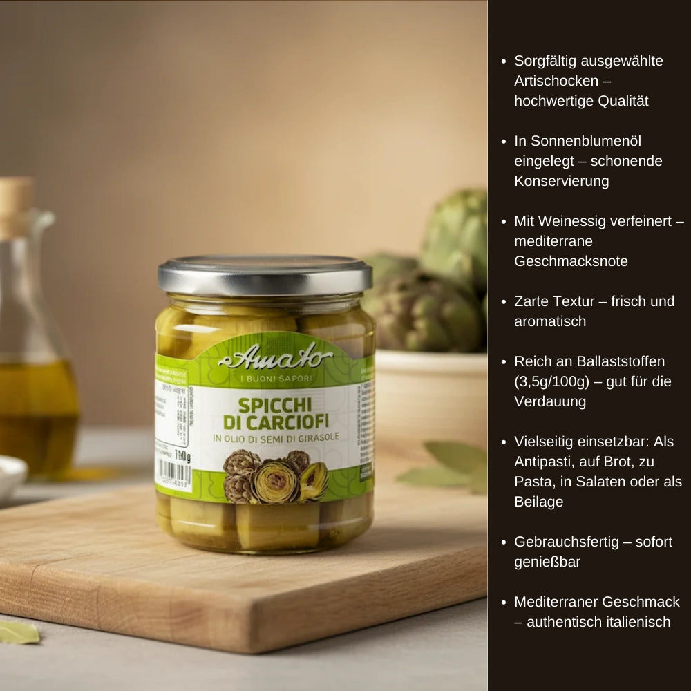 Amato Spicchi di Carciofi im Glas 290g