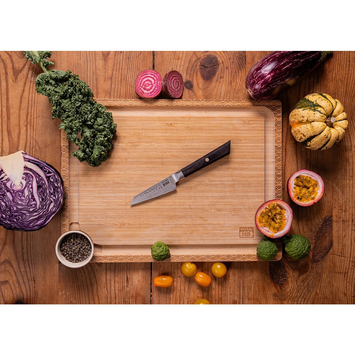 Messerset - Das Bunka Starter Set: 2 Messer (Bunka Schälmesser 90mm + Bunka Santoku 170mm)