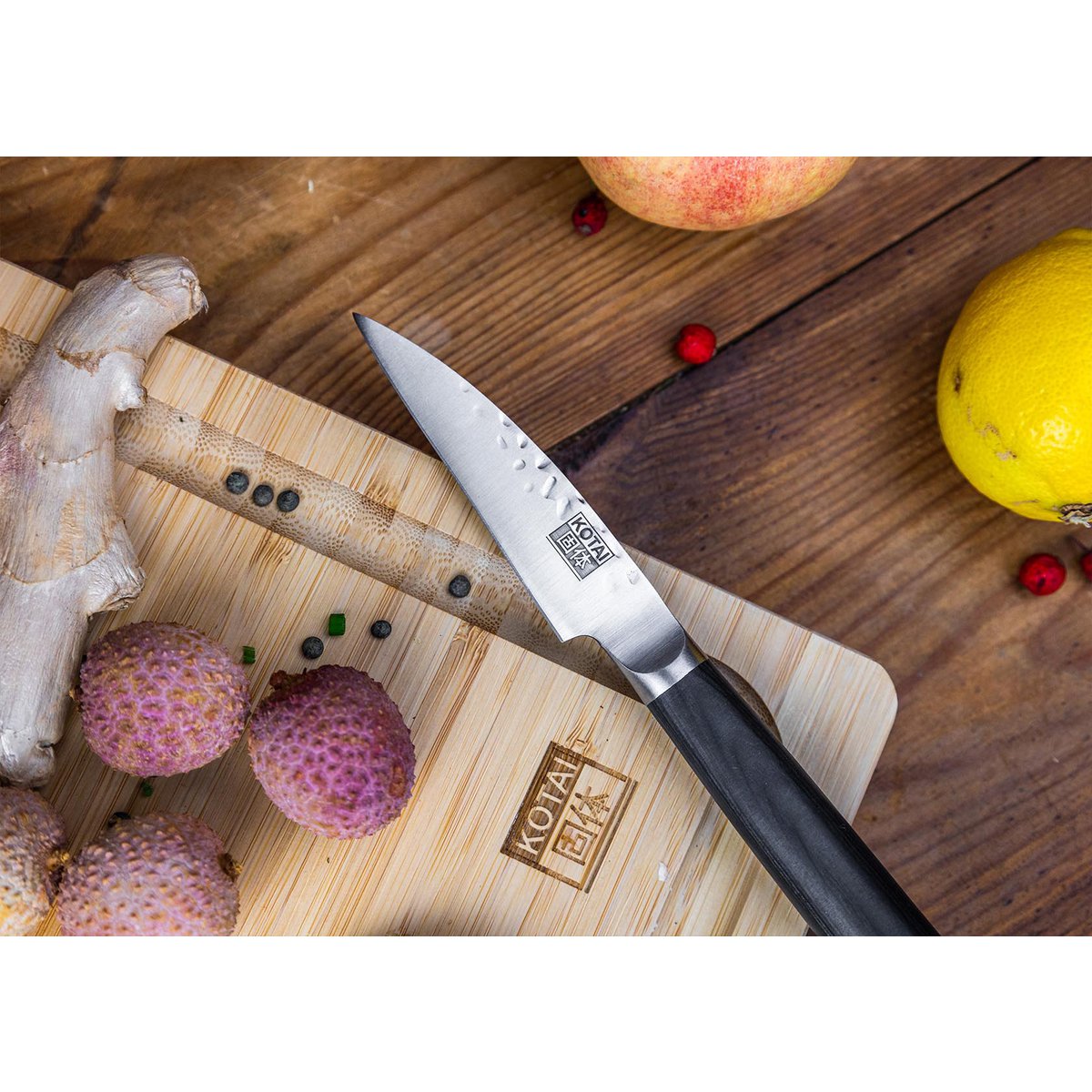 Messerset - The Essential Set: 3 Messer (Schälmesser + Gyuto + Brotmesser)