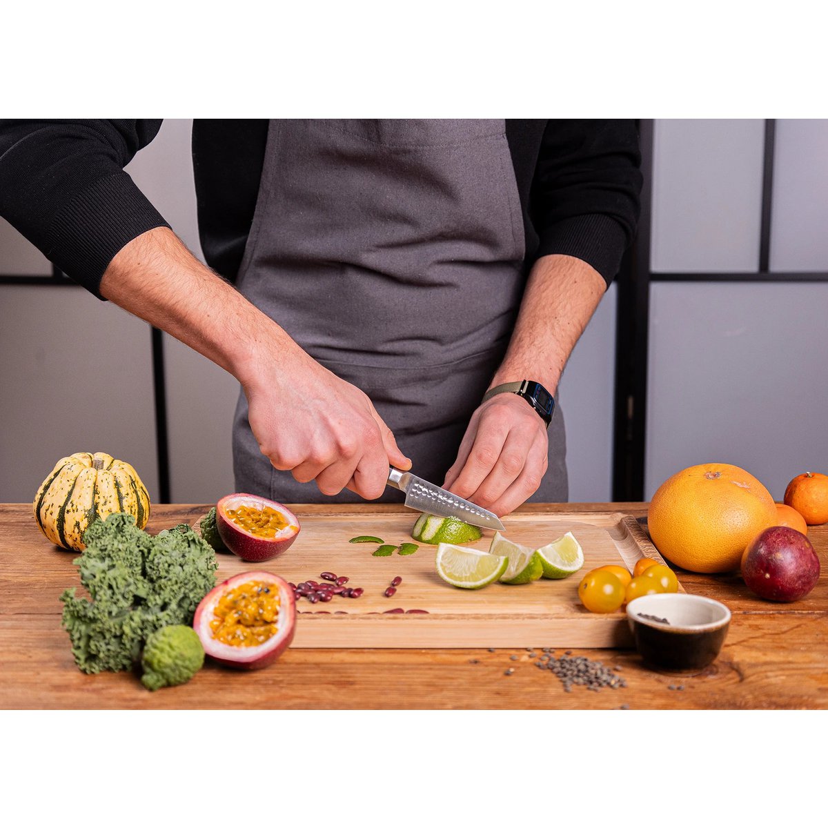 Messerset - Das Bunka Starter Set: 2 Messer (Bunka Schälmesser 90mm + Bunka Santoku 170mm)