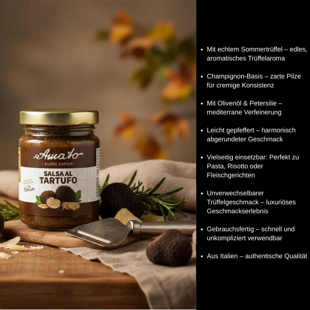 Amato Salsa al Tartufo im Glas 90g