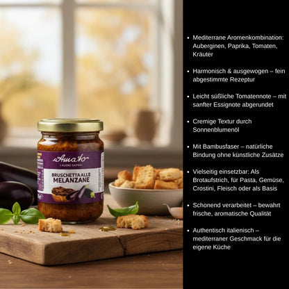 Amato Bruschetta alle Melanzane im Glas 130g