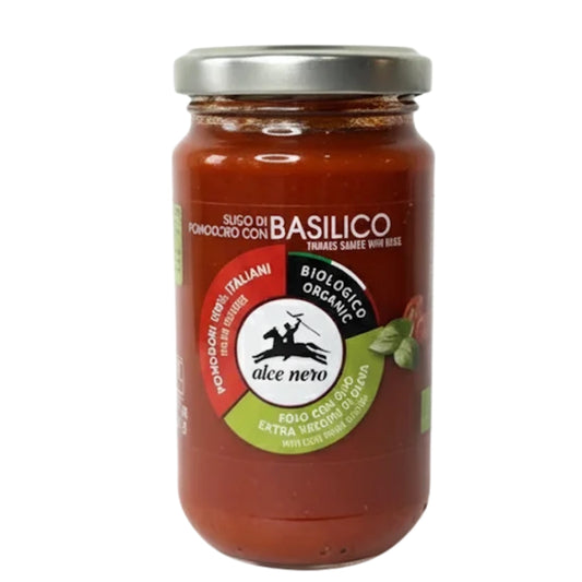 Alce Nero BIO Sugo di Pomodoro con Basilico im Glas 200g
