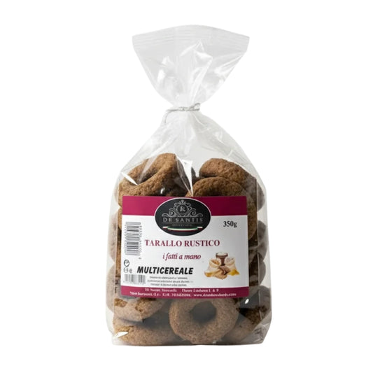 Handgemachte Taralli Mehrgetreide-Rustikal 350g.