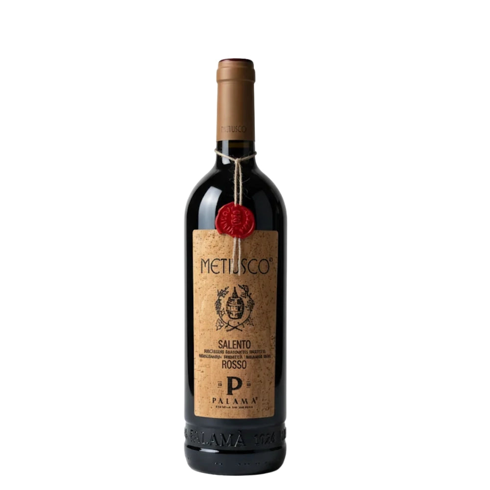 Metiusco Salento IGP Negroamaro Malvasia Primitivo 2024 0,75l Flasche