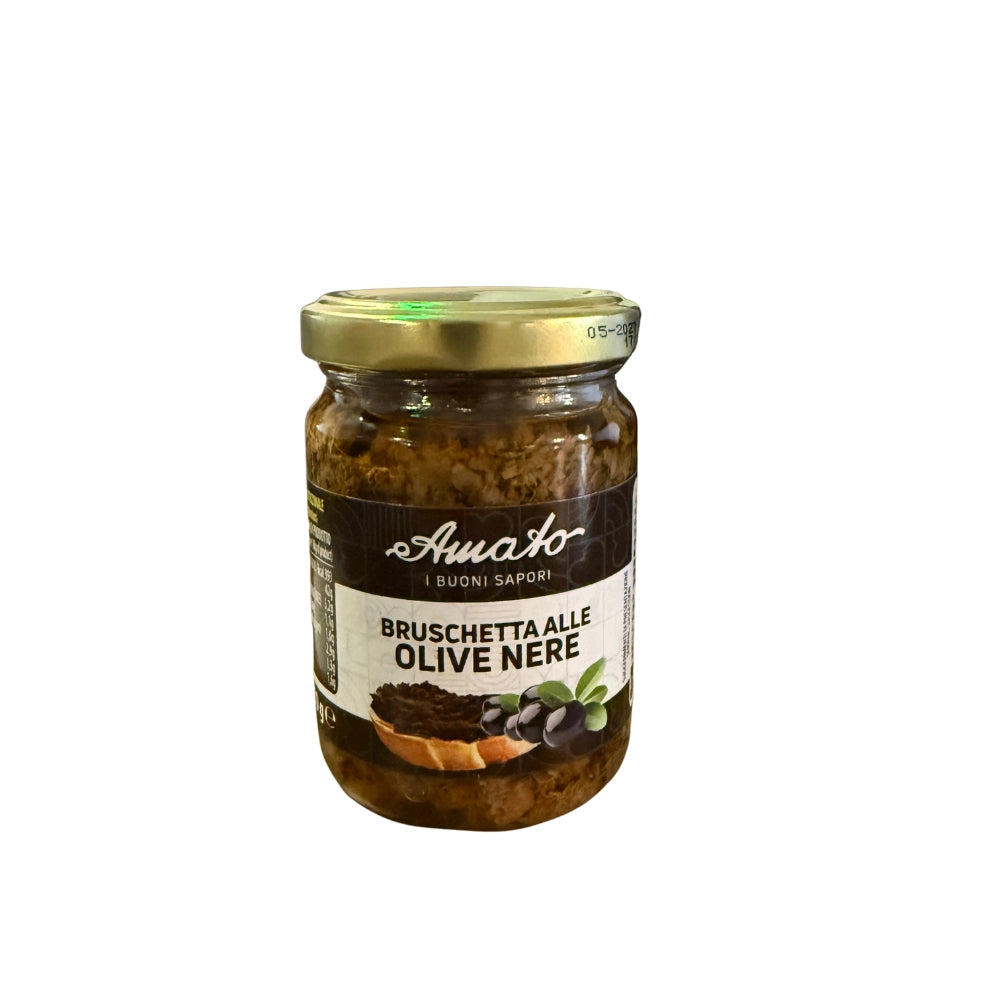 Amato Bruschetta alle Olive Nere im Glas 130g