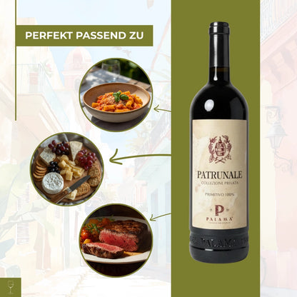 Patrunale Collezione Privata Salento IGP Primitivo 2021 0,75l Flasche