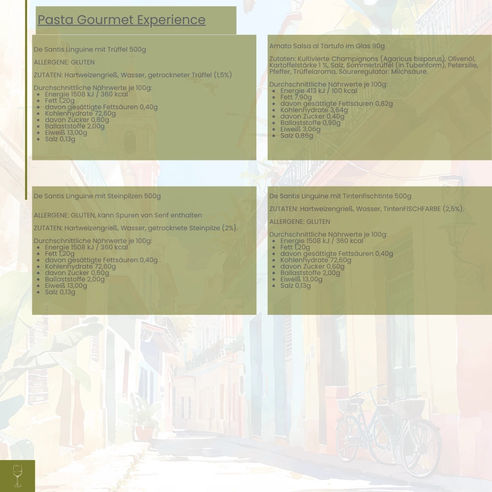 Pasta Gourmet Experience