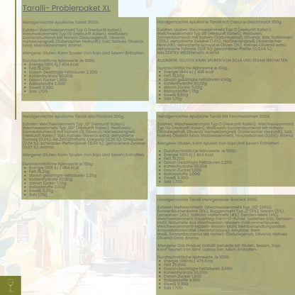 Taralli-Probierpaket Xl