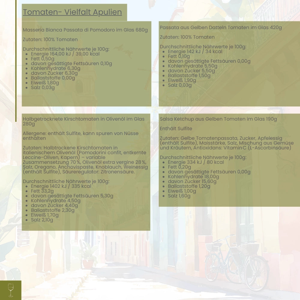 Tomaten-Vielfalt Apulien