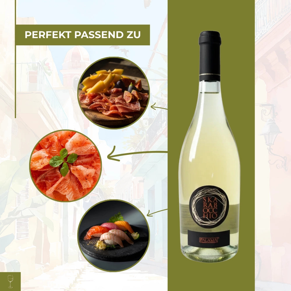 Skarabocchio Salento IGP Frizzante Verdeca 0,75l Flasche