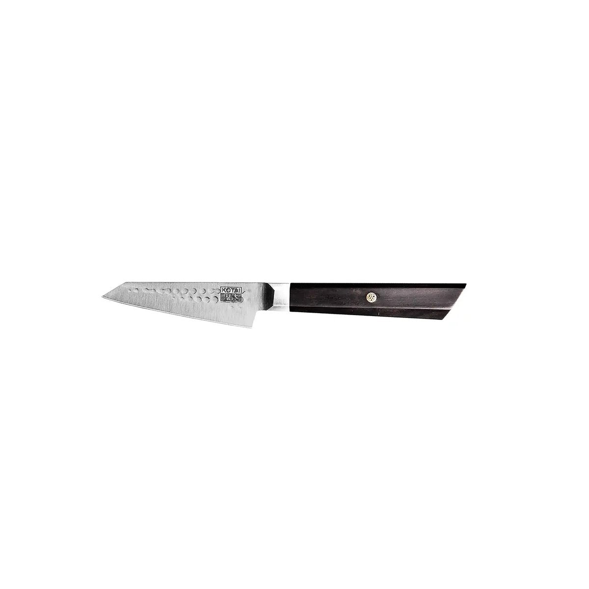 Messer - Bunka Schälmesser mit Bambus Saya und Bambusbox - 90 mm Klinge