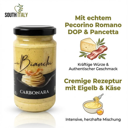 Berni i Bianchi Carbonara im Glas 190g