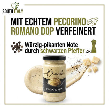 Berni i Bianchi Cacio E Pepe im Glas 190g