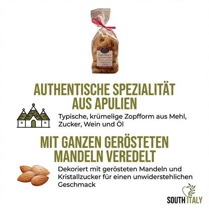 Dolci Intrecci mit Ganzen Mandeln 250g