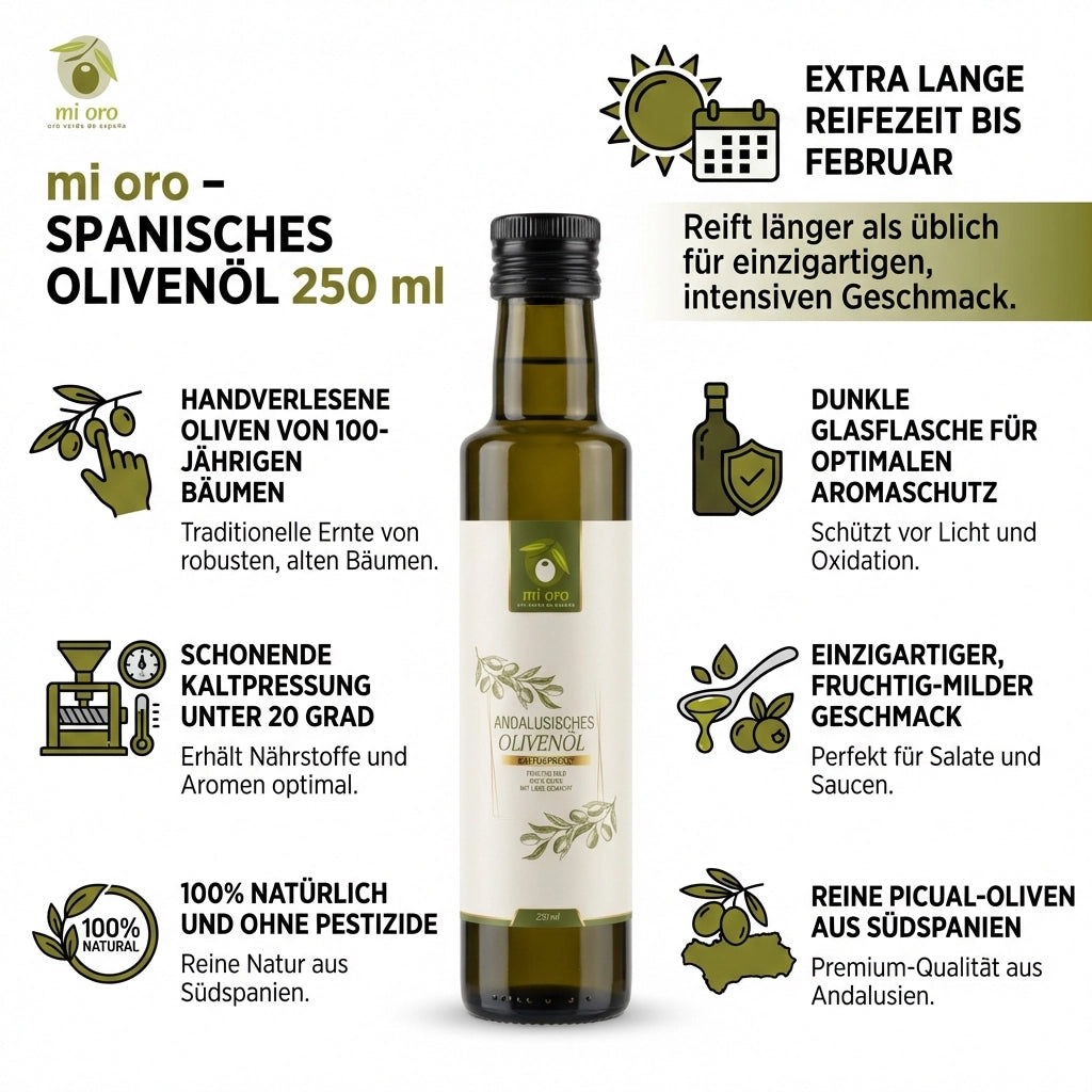 mi oro - Andalusisches Olivenöl 250 ml