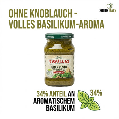 TIGULLIO Gran Pesto alla Genovese im Glas 190g