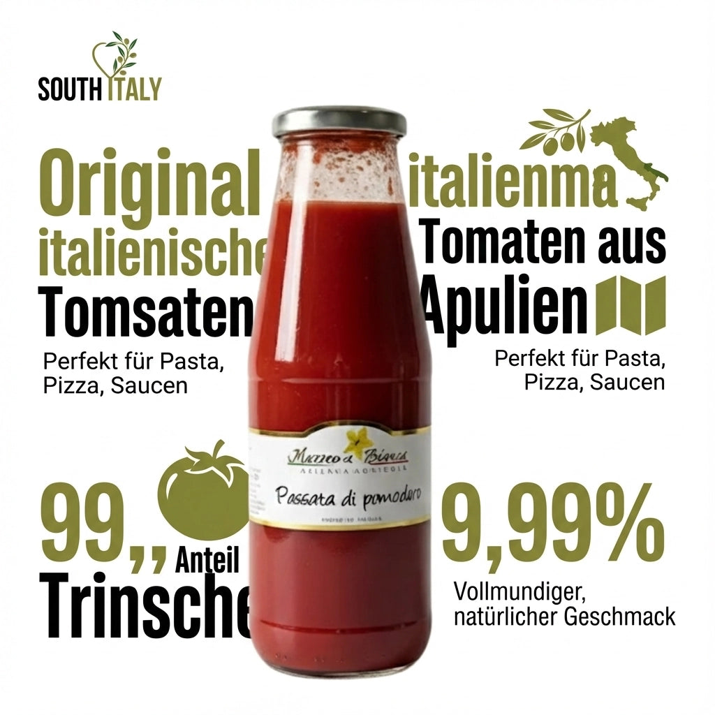 Masseria Bianca Passata di Pomodoro im Glas 680g