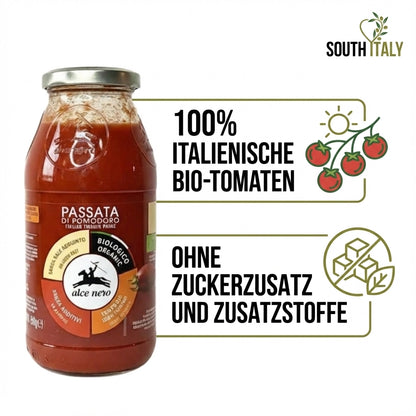 Alce Nera BIO Passata di Pomodoro im Glas 500g