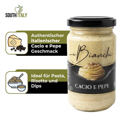 Berni i Bianchi Cacio E Pepe im Glas 190g