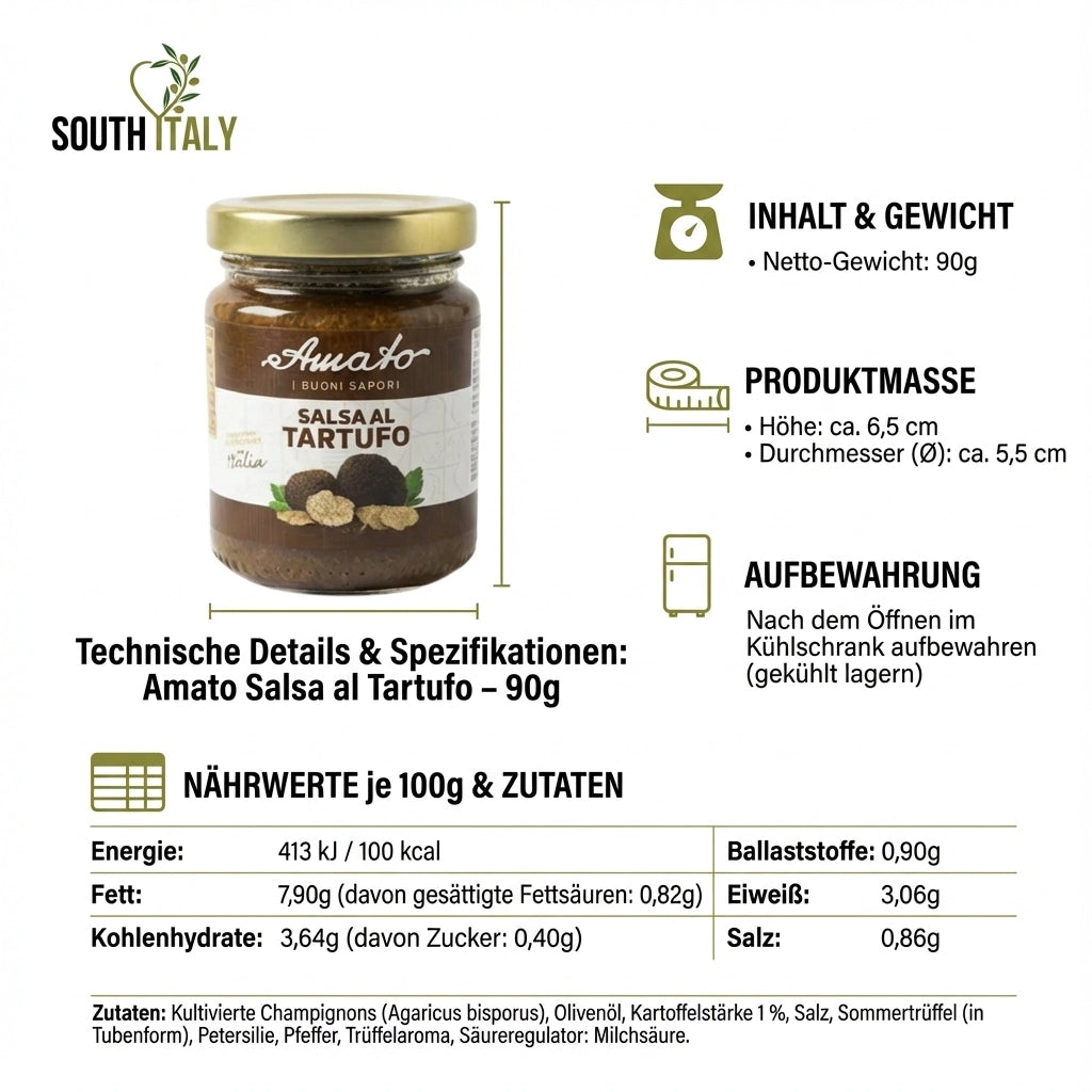 Amato Salsa al Tartufo im Glas 90g