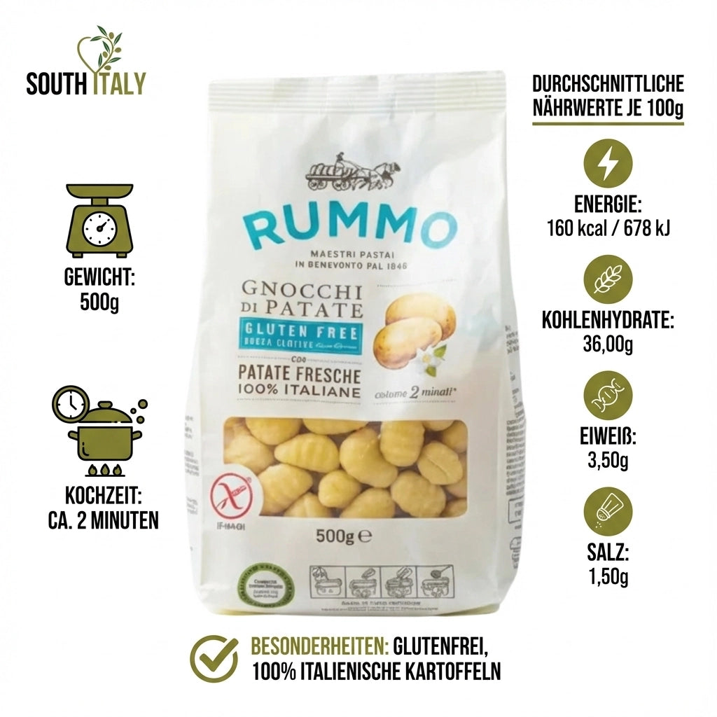 Rummo Glutenfreie Gnocchi Di Patate 500G