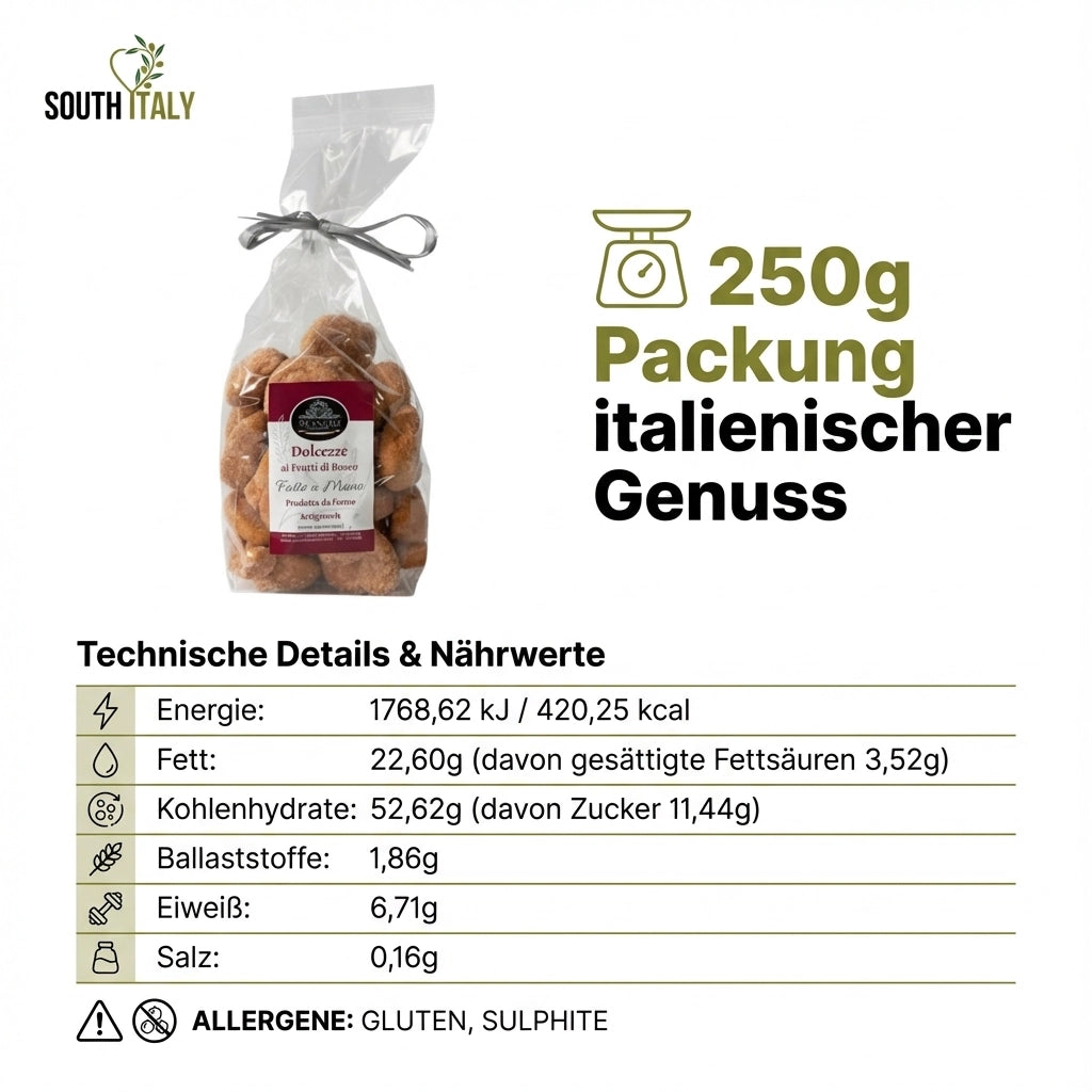 Dolcezze ai Frutti di Bosco  250g