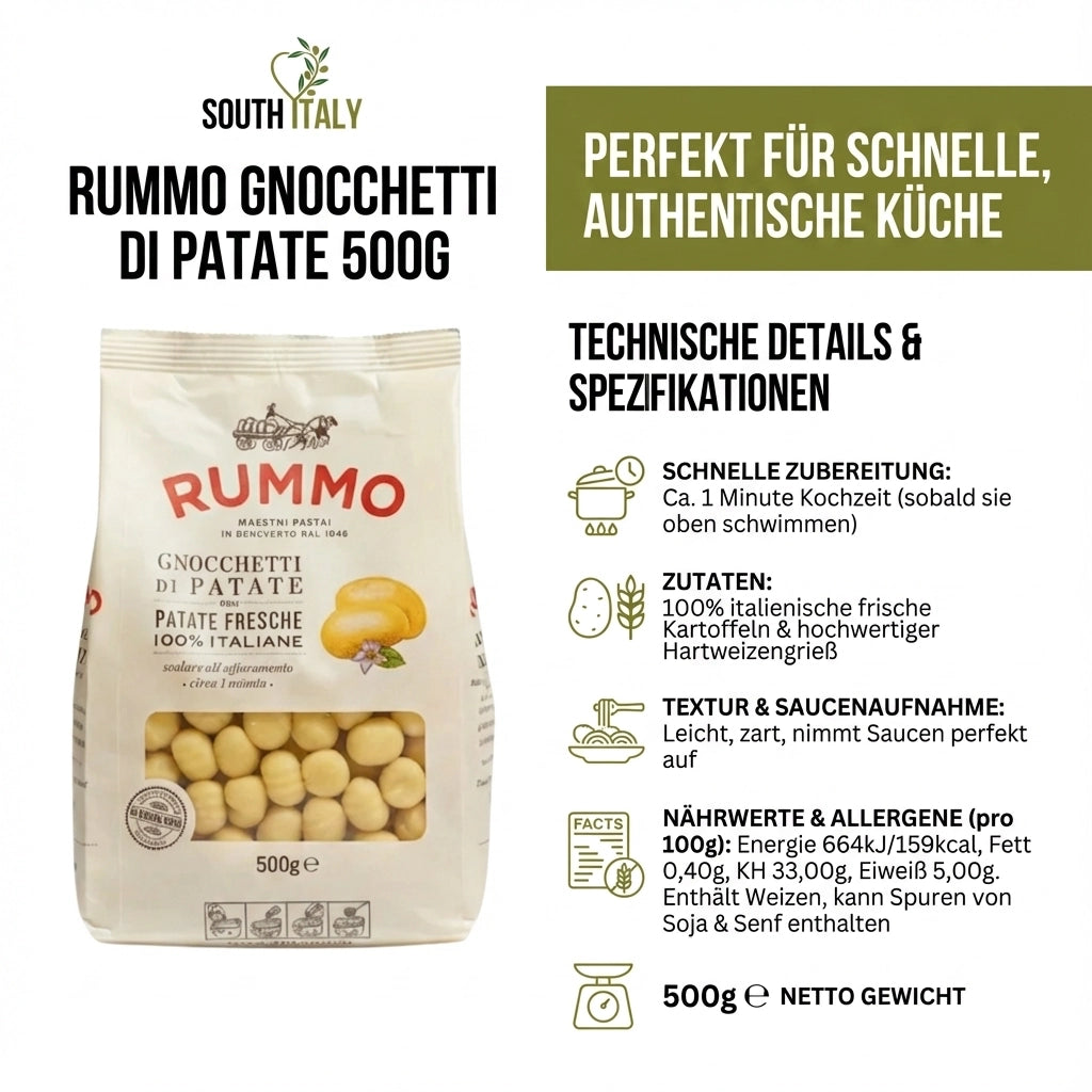 Rummo Gnocchetti Di Patate 500G
