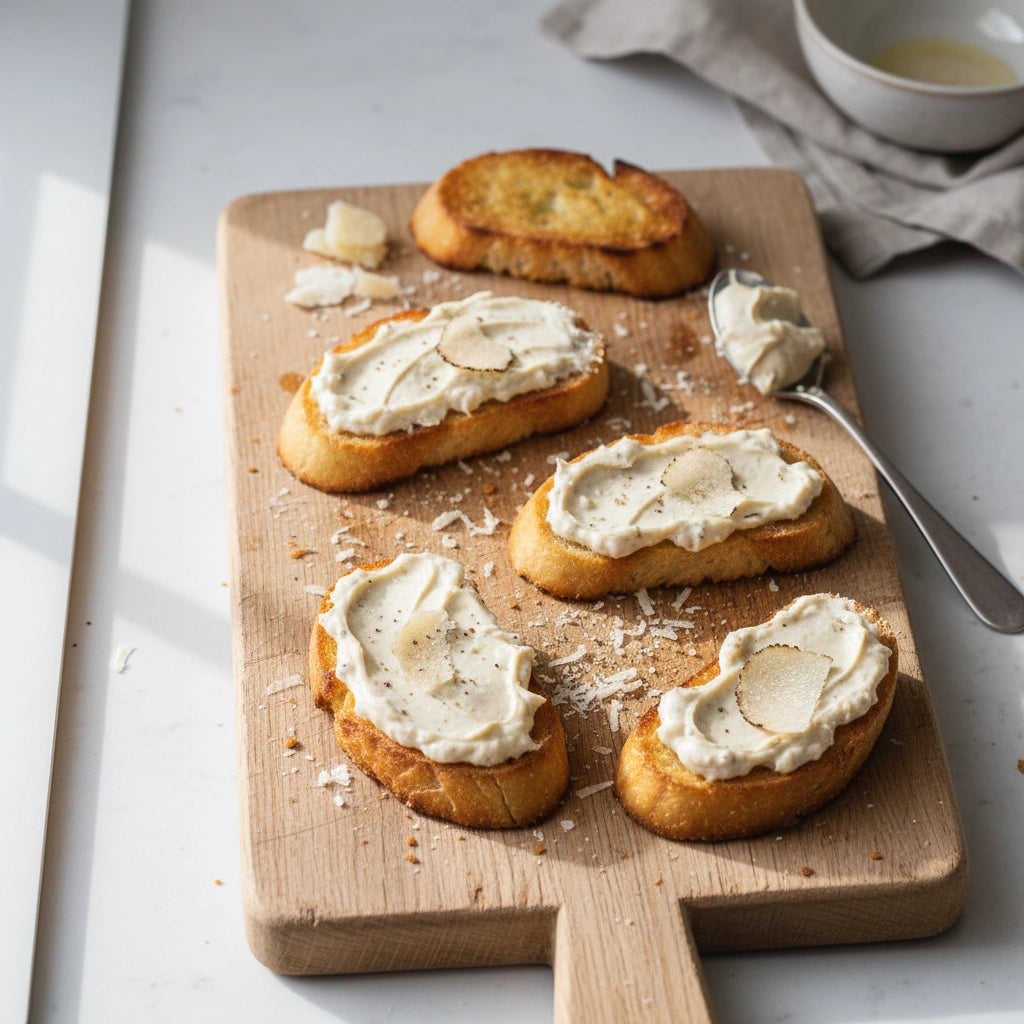 RETARTU Parmigiano-Reggiano-Creme mit Bianchetto-Trüffel im Glas 80g