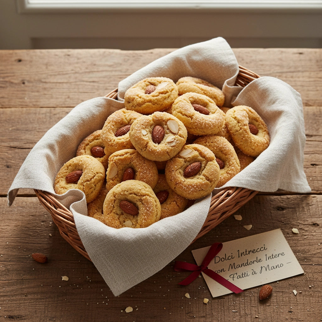 Dolci Intrecci mit Ganzen Mandeln 250g