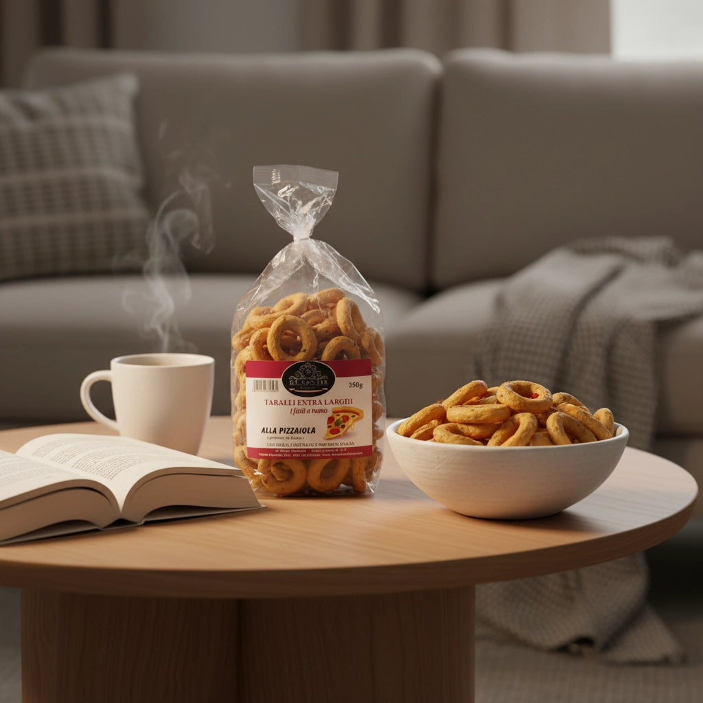 Handgemachte Apulische Taralli alla Pizzaiola 350g