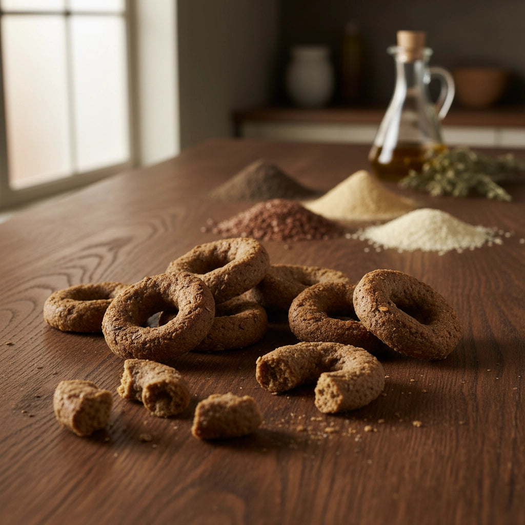 Handgemachte Taralli Mehrgetreide-Rustikal 350g