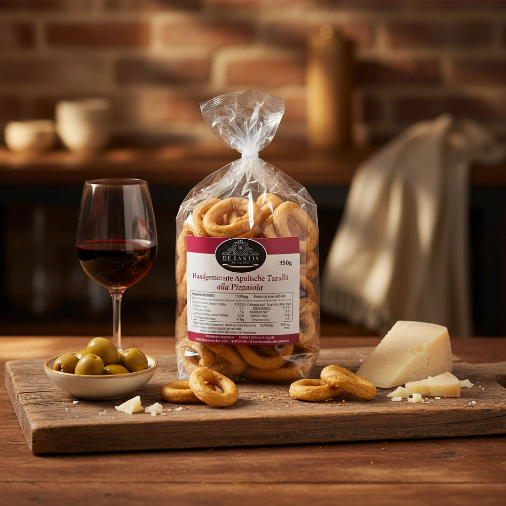 Handgemachte Apulische Taralli alla Pizzaiola 350g