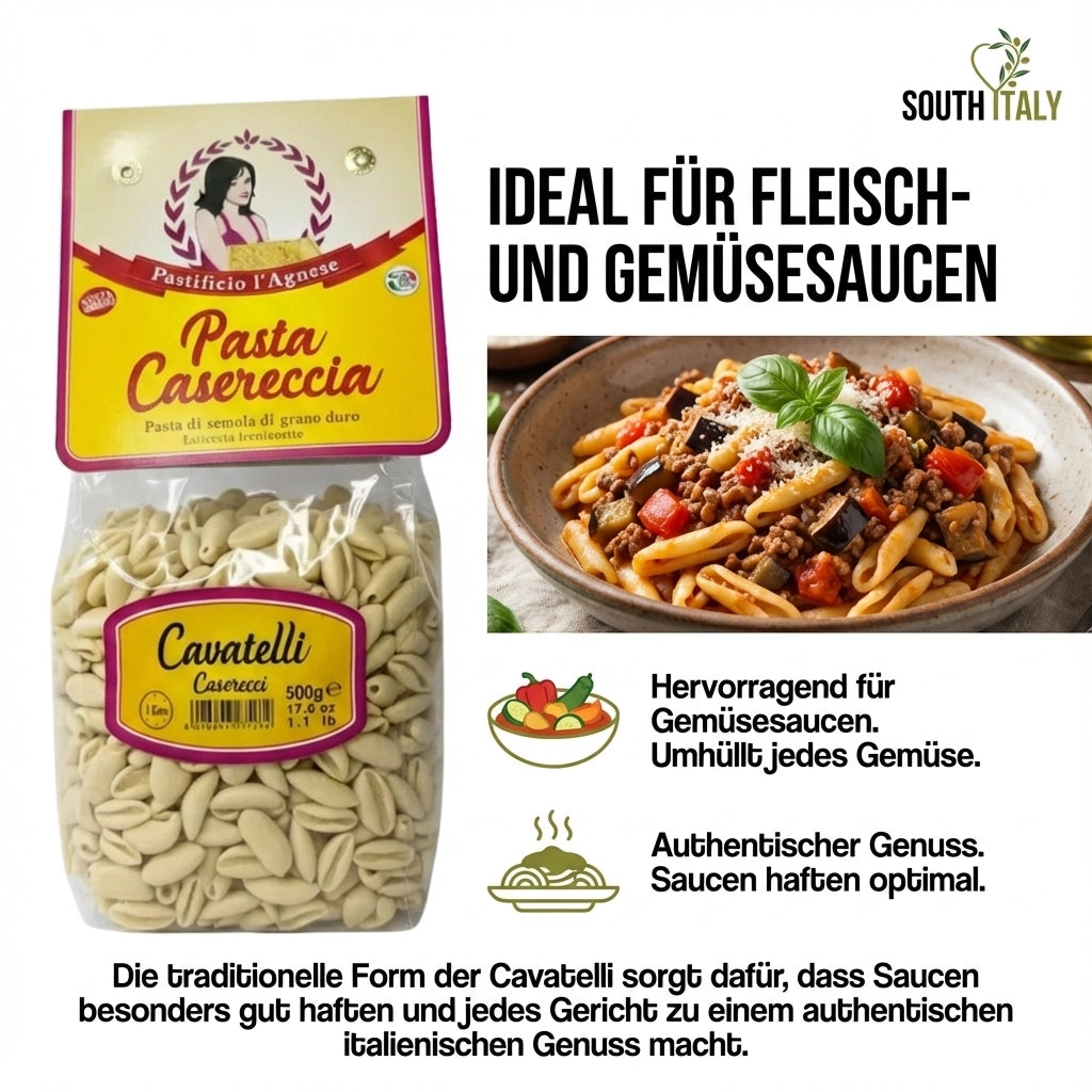 Pastifico L´Agnese Pasta Casareccia Cavatelli 500g