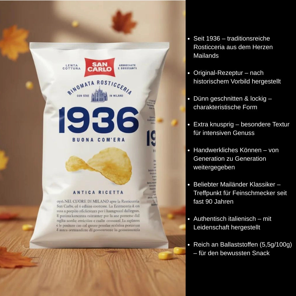 San Carlo – Antica Ricetta Kartoffelchips 150g